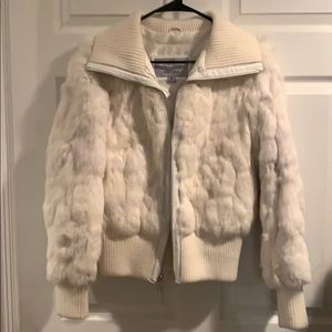 Genuine Rabbit Fur Coat-Never Worn